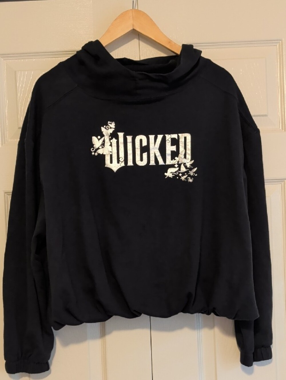 Wicked X Target Graphic Hoodie Sweatshirt Paul Tazewell Cotton Bubble Hem